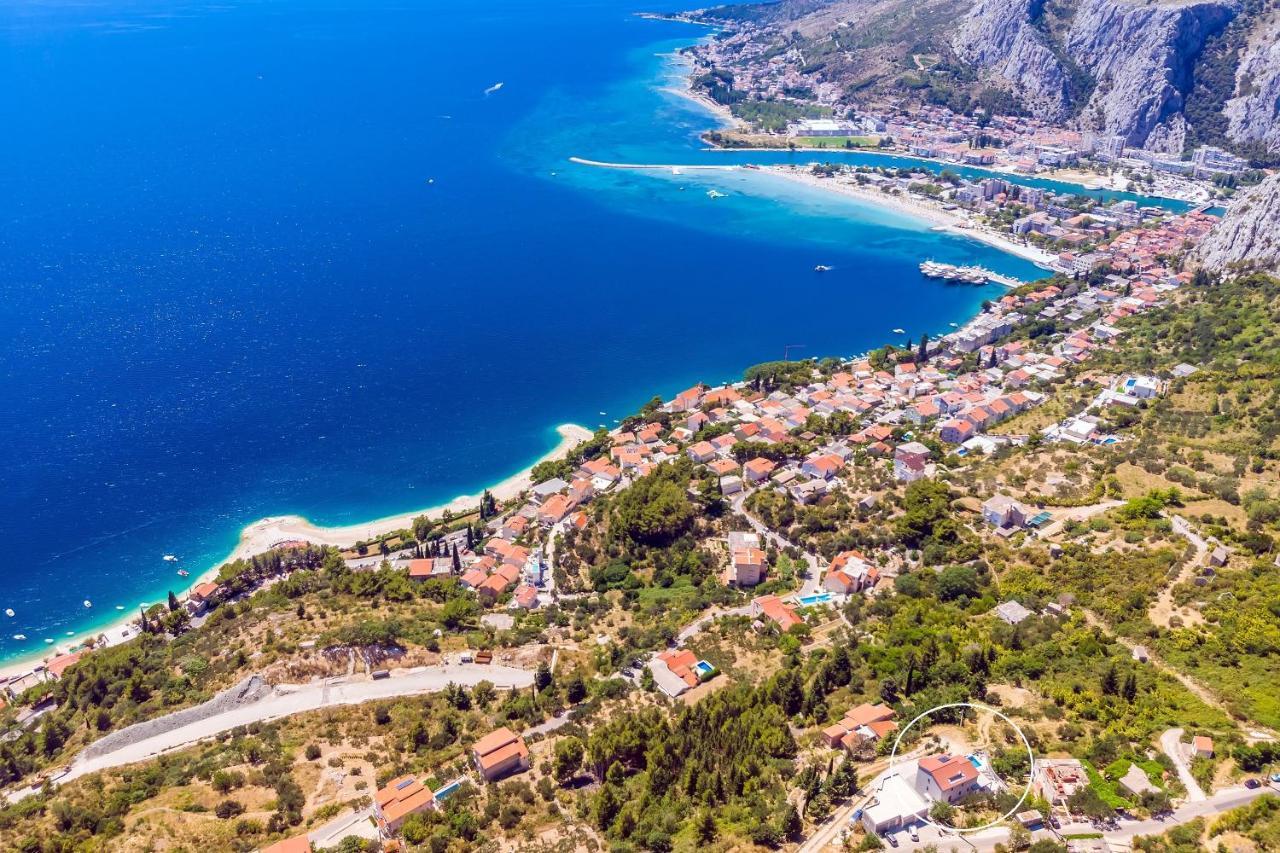 Villa Belvedere With Heated Pool, Billiards, Media Room, Sea Views,10 Pax Omis Luaran gambar